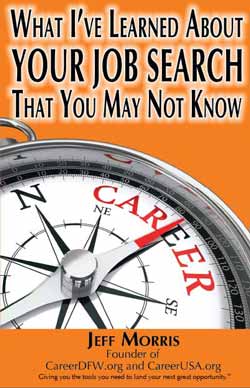 Book cover showing a compass with the title What I've Learned About Your Job Search That You May Not Know